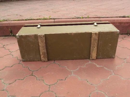 Армейский ящик 1990 год ссср дерево размер 22,2 х 72,2 х 24 см №15909 Інструкція