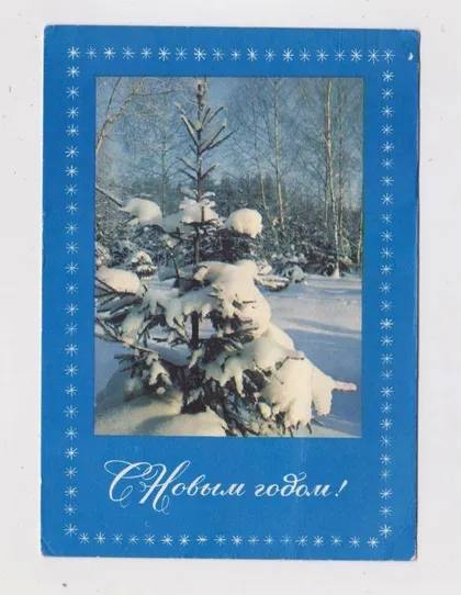 фото, З НОВИМ РОКОМ - С НОВЫМ ГОДОМ = ДМПК 1968 р. = МАТАНОВ, КОМЛЕВ = п/п ==
