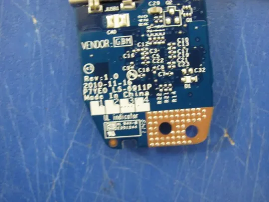 №143-8 Плата USB LS-6911P для ASPIRE 7750G 7560G 7750 EasyNote LS11 P7YS0 оригінал З аукціону