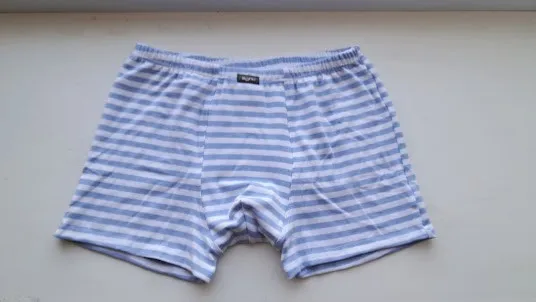 Чоловічі труси шорти Bono МШ 920223R в смужку білі розмір 50 Ціна