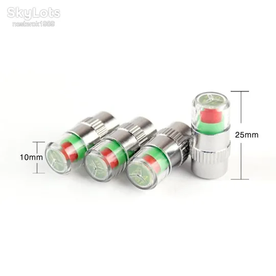 Колпачки на ниппель с индикатором давления в шинах 2.4 bar З аукціону