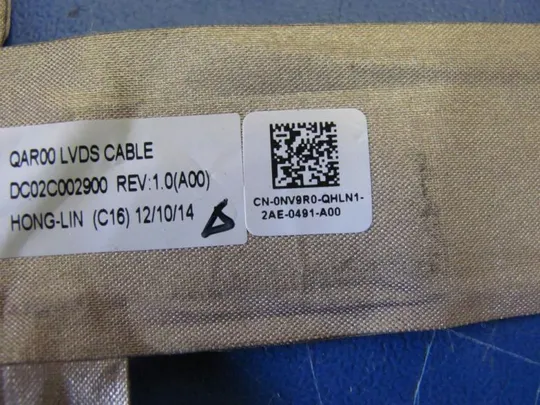 Купити №68-14 шлейф матриці 0NV9R0 для DELL PRECISION M4700 оригінал