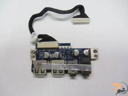 Роз’єми audio, USB для ноутбука HP Pavilion dv8000, *LS-3181P, б/в Ціна