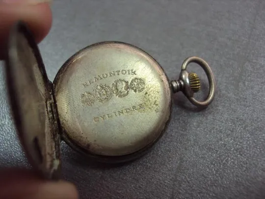 часы карманные preferita remontoir cylindre серебро №80 (№2181) Де купити
