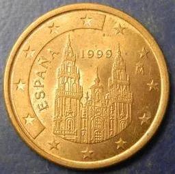 фото, 5 євроцентів 1999 Іспанія