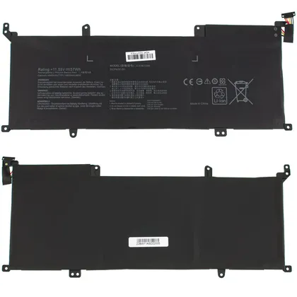 фото, Батарея для ноутбука ASUS C31N1539 (Zenbook UX305UA, UX306UA series) 11.55V 4940mAh 57Wh Black