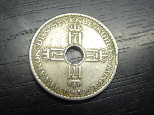 1 крона 1950 Норвегія Ціна