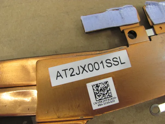 862-20 система охолодження AT2JX001SSL  05R2HY для Dell Latitude 5500 5510 5511 Precision 3540 3541 3551 оригінал Інтернет-аукціон