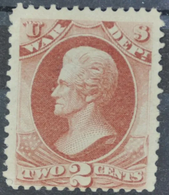 США War Dept. 1873 Непочтовая Ціна