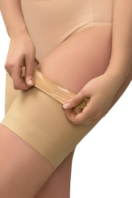 Бандалетки від натирання 501 Афина з гладкого еластичного полотна бежеві Продаж