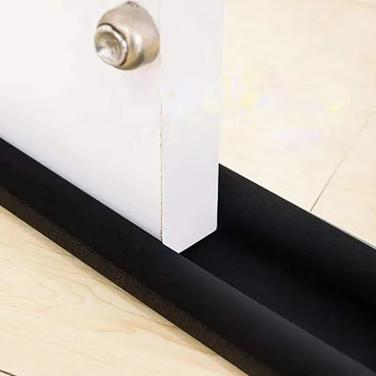 Купити Гибкий утеплитель для дверей 93,5 см расстояние между валиками 4 см Темно-серый