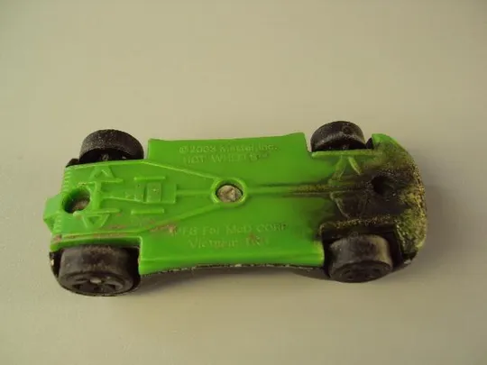 машинка 2003 mattel HOT WHEELS MFG for McD Corp Vietnam TKH вьетнам размер 7 х 2 см №10830 Характеристики