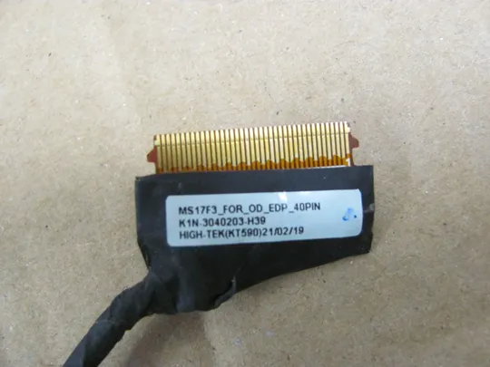 585-2 шлейф матриці  K1N-3040203-H39 для  MSI GF63  оригінал Інтернет-аукціон