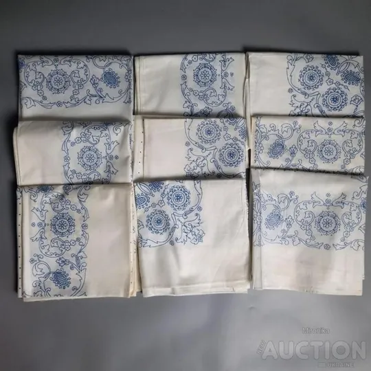 Радянська хустка з візерунками, нова з биркою, бавовна Недорого