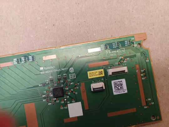 номер1058-9 тачпад сенсорна панель touchpad 0HKX75 зі шлейфом NBX00020M00 для  Dell Alienware 13 R3  оригінал Продаж