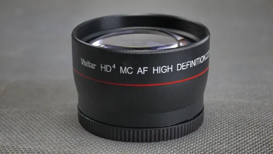 Vivitar HD4 MC 2.2x High Definition Macro Telephoto lens телеконвертер с резьбой 58mm Вживане З аукціону