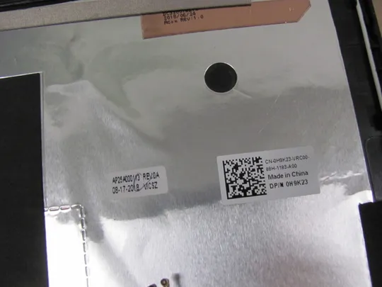 637-3 кришка матриці 0TCD99 0H9K23 для  Dell Latitude E5490 E5480  5491 5495 оригінал Торговий майданчик