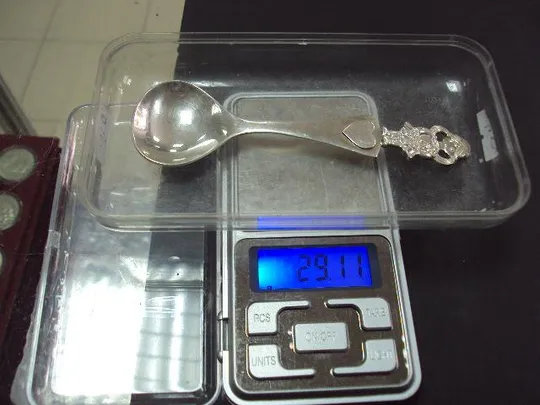 ложка маленькая чайная девочка серебро 29.11г З аукціону