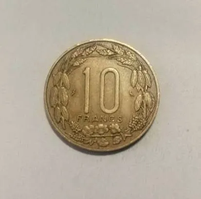 фото, Камерун 10 франков 1967 год
