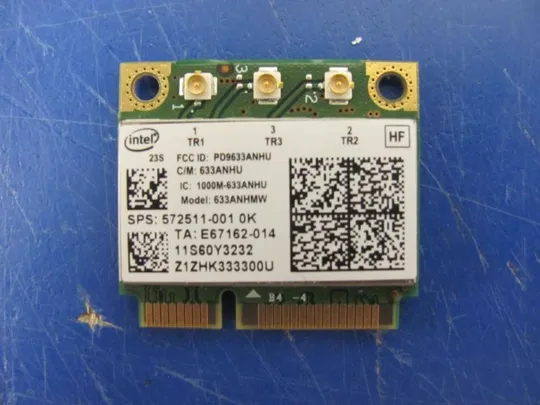 номер0212-3 Wi-Fi модуль 633ANHMW для Lenovo Thinkpad T520 T530 W530 T430 T420 T510 оригінал Де купити