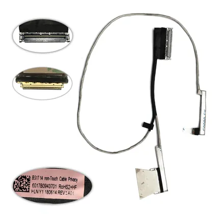 фото, Шлейф матриці для ноутбука HP (ProBook: 650 G4), 40pin (6017B0943701)