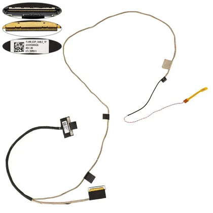 фото, Шлейф матриці для ноутбука Dell (Latitude: E5400, E5401, E5402, E5405) 30pin FHD LED (DC02C00JX00)