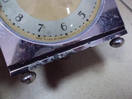 Часы настольные HAMMOND synchronous USA США высота 14 см №11400 Де купити