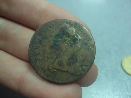 монета австрия 1/2 крейцера 1774 №7929 З аукціону