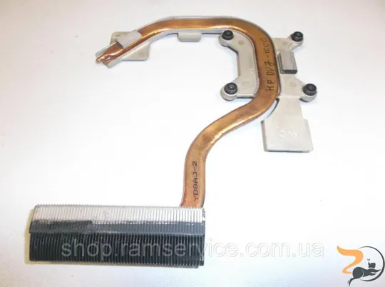 Термотрубка системи охолодження для ноутбука HP DV7-1000, *488879-001, б/в Ціна