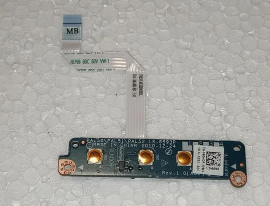 Кнопки аудіо з ноутбука DELL Latitude E6420 04GHGP LS-6593P Продаж