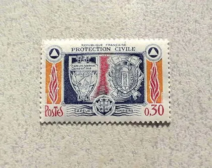 фото, Поштова марка Франція 1964 рік **