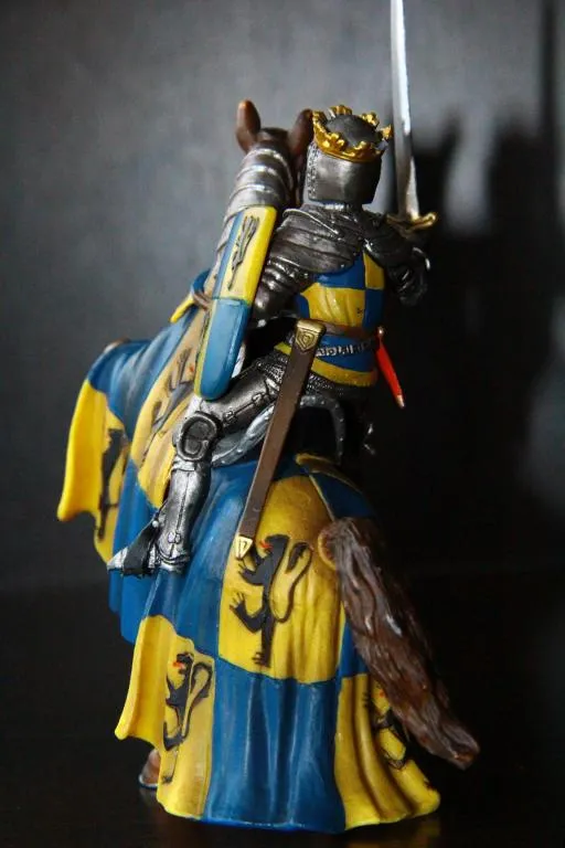 Купити рыцарь на коне с мечем SCHLEICH 90-100мм ФРГ