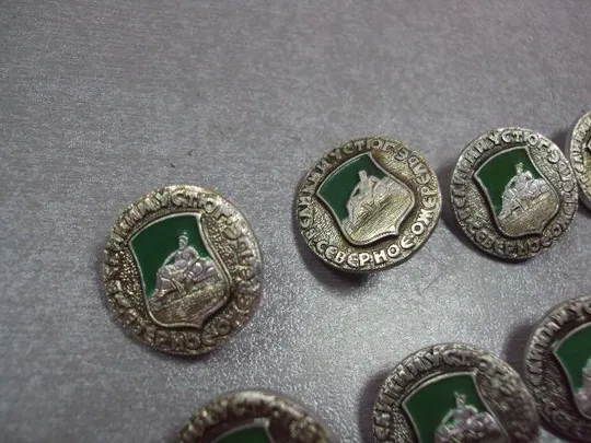 Купити знак герб северное ожерелье великий устюг лот 9 шт №3236