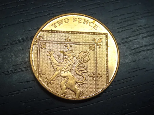 2 пенса 2009 Британія Ціна