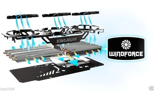 Gigabyte кулер охлаждения видеокарт GeForce GTX 960, GTX 970, GTX 980 и др. Інтернет-аукціон