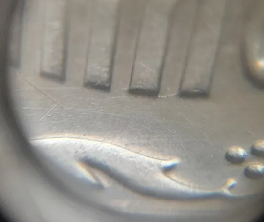 (7881) 25 копійок 2015 1ЕБм розколи на реверсі та аверсі (25 копеек 2015 брак) 1ЕБд З аукціону