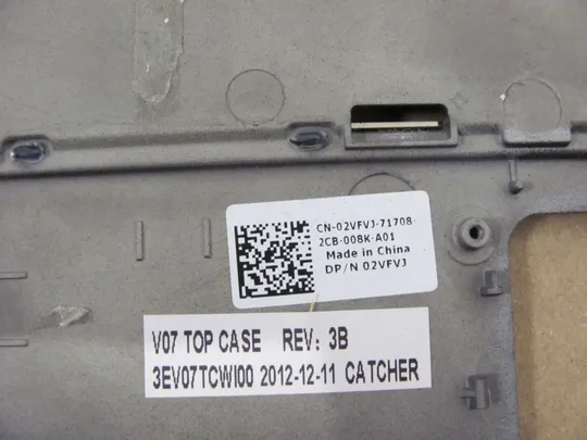 571-4 Кришка панель палмрест 02VFVJ для Dell VOSTRO 3360 V3360 оригінал З аукціону