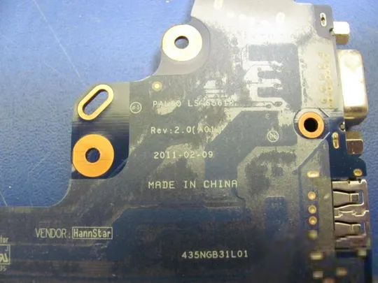 номер0200-18 Доп. плата USB AUDIO VGA 0V7001 LS-6561P для Dell Latitude E6520 оригінал Продаж