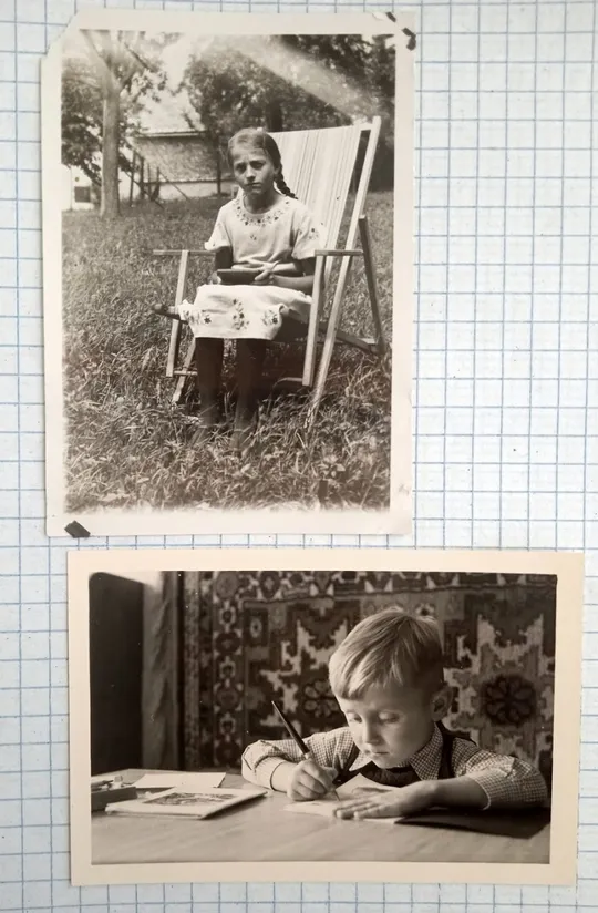 Старі фото Старанні учні 2 шт. сер. ХХ ст. Німеччина bR Ціна