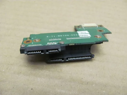 555-23 плата перехідник HDD DVD 6-71-W870N-D02 для Clevo W87CU оригінал Недорого