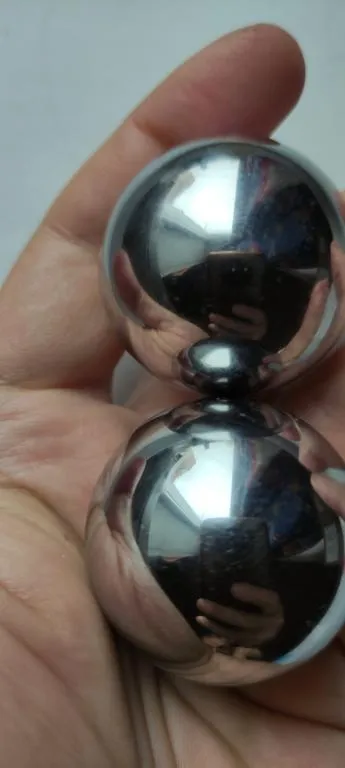 Два больших шара, сталь, винтаж, ссср pt532 Інтернет-аукціон