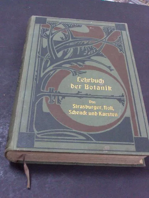 книга Eduard Strasburger учебник по ботанике, lehrbuch der botanik 1908 №68 Ціна