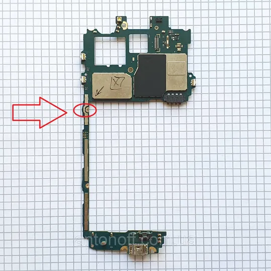 Купити Плата Samsung J400F Galaxy J4 2018 (на запчастини, переломана) флеш-пам'ять 2/16Гб