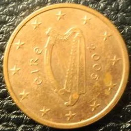 5 євроцентів 2005 Ірландія Ціна