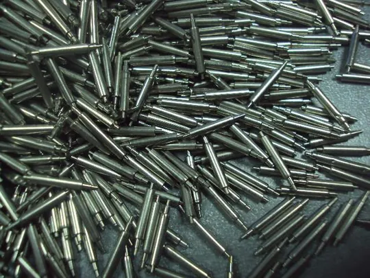 Шпилька пружинная палочка штифт для часов 9 мм (общий размер 12,5 мм) лот 2190 шт №10097 Інтернет-аукціон