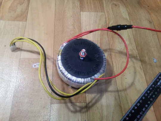 ТОРОЇДАЛЬНИЙ ТРАНСФОРМАТОР ЖИВЛЕННЯ від підсилювача З аукціону