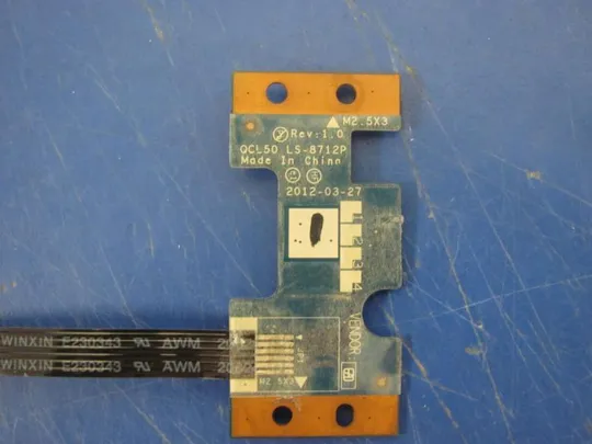 Купити номер0115-50 Плата кнопки ВКЛ NBX00016B00 LS-8712P для HP ENVY M6 M6-1000 оригінал