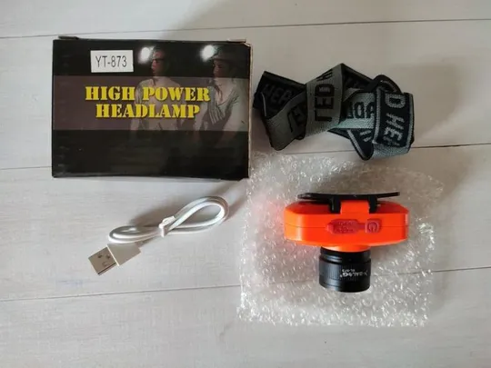 Налобный фонарь yt-873 xpe с usb Де купити