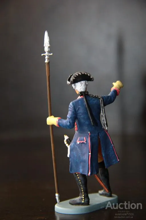 американец пруссак ОФИЦЕР PREISER ELASTOLIN 70мм ФРГ №541133 Де купити