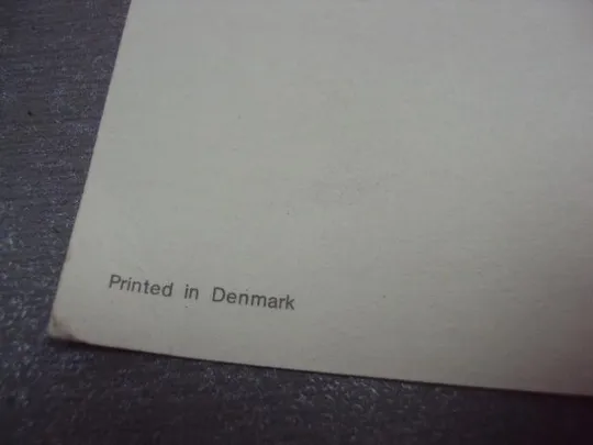 открытка дания вид на город №10400 Недорого